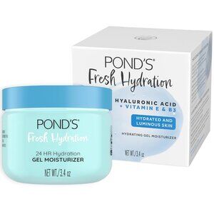 NIB Pond's Fresh Hydration Hyaluronic Acid Vitamin E B3 Hydrating Gel Moisturize